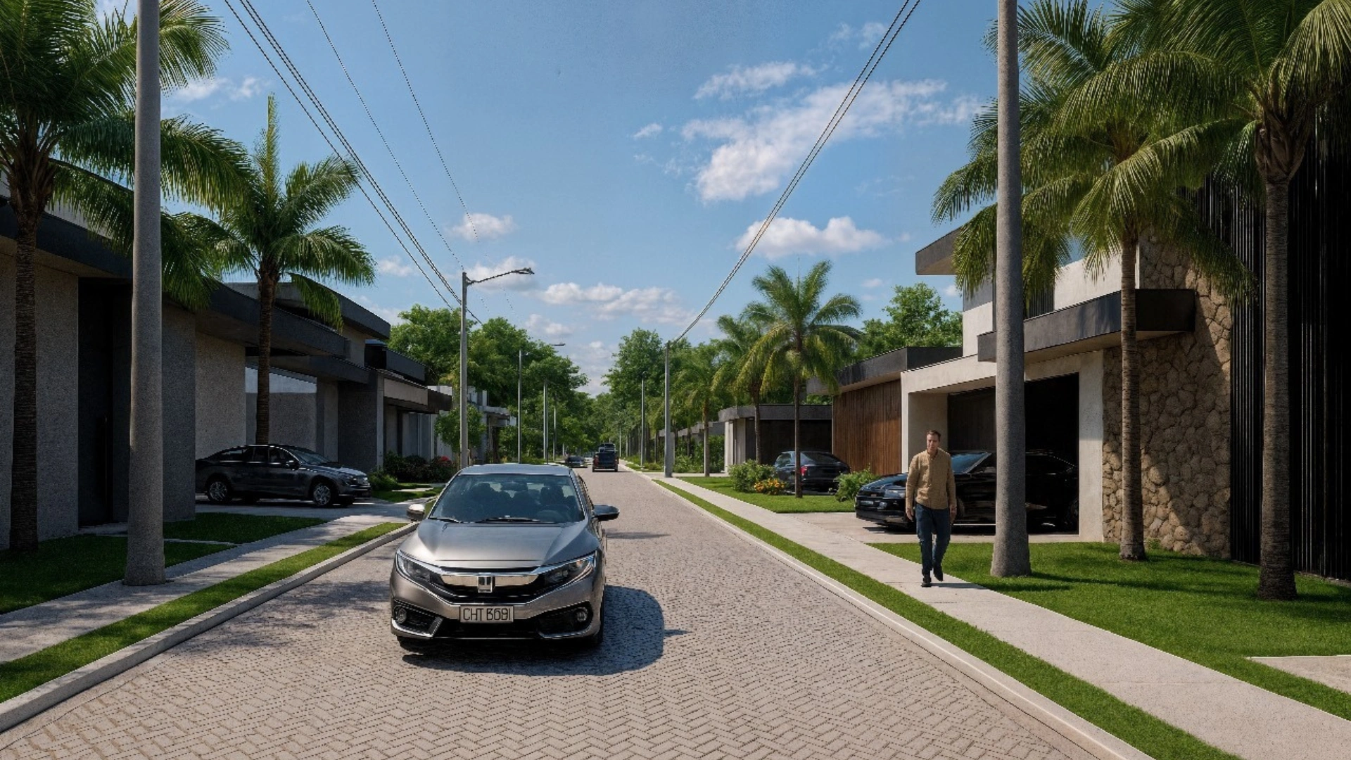 Casa contemporânea em condomínio fechado no Jardim Botânico DF